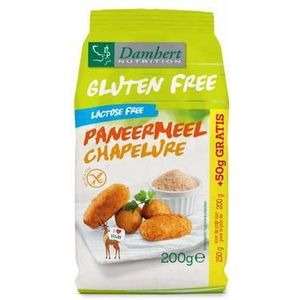 Damhert Paneermeel glutenvrij +50 gram gratis 200g