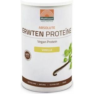 Mattisson Absolute erwten proteine vanille vegan 350g