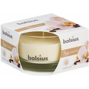 Bolsius True Scents geurglas 80/50 vanille 1st