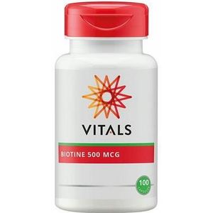 Vitals Biotine 500 mcg 100ca