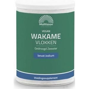 Mattisson Wakame vlokken - bevat jodium 50g