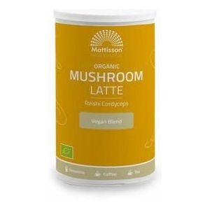 Mattisson Latte mushroom reishi - cordyceps bio 160g