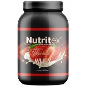 Nutritex Whey proteine aardbei 750g