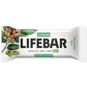 Lifefood Lifebar chia pistachio bio raw 40g