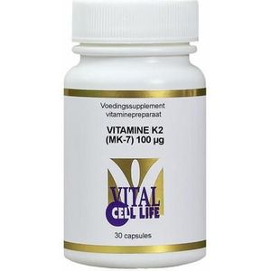 Vital Cell Life Vitamine K2 MK7 100mcg 30ca