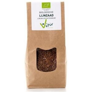 Vitiv Lijnzaad heel bio 500g