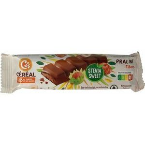 Cereal Chocolade reep praline stevia 42g