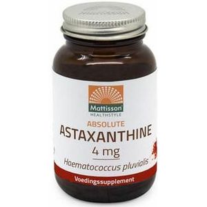 Mattisson Vegan astaxanthine 4mg 60vc