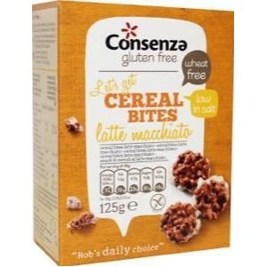 Consenza Lattemachiato cereal bites 125g