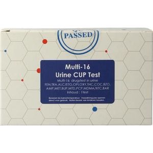 Testjezelf.nu Multi 16 drugstest cup urine 1st