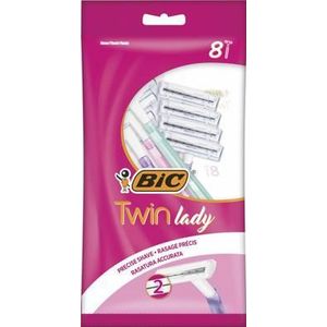 BIC Twin lady shaver pouch 8 8st