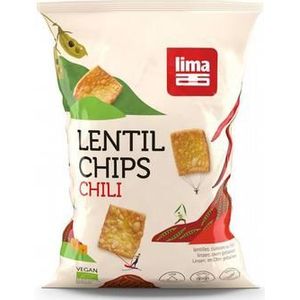 Lima Lentil linzen chips chilli bio 90g