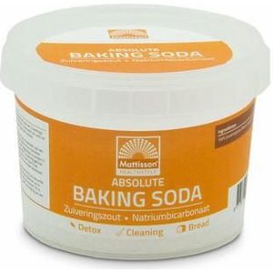 Mattisson Baking soda zuiveringszout natriumbicarbonaat 300g