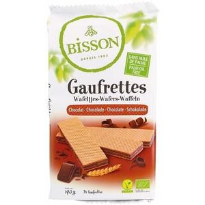 Bisson Wafels chocolade bio 190g