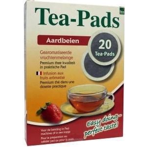 Geels Strawberry vruchtmelange tea pads 20st