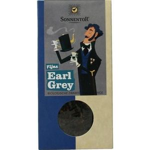 Sonnentor Earl grey zwarte thee los bio 90g