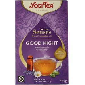 Yogi Tea Tea for the senses good night bio 17st