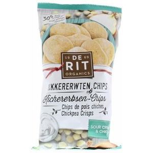 De Rit Kikkererwtenchips sour cream union bio 75g