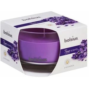 Bolsius Geurglas 63/90 true scents lavender 1st