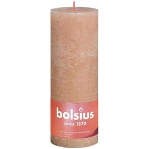 Bolsius Rustiekkaars shine 190/68 misty pink 1st