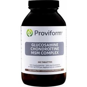 Proviform Glucosamine chondroitine complex MSM 240tb
