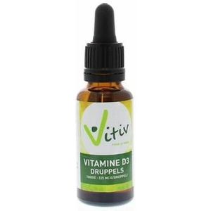 Vitiv Vitamine D3 druppels 1000IE 25ml