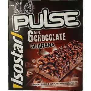 Isostar Reep pulse chocolade 6 pack 138g