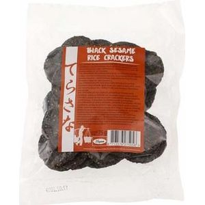 TS Import Zwarte sesam bruine rijstcrackers 75g