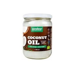 Purasana Kokosolie extra virgin/huile de coco vegan bio 500ml