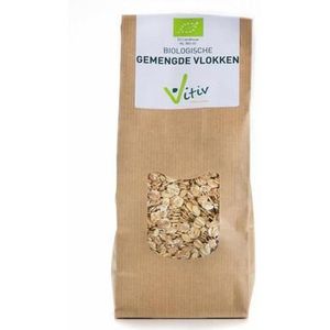 Vitiv Gemengde vlokken bio 500g