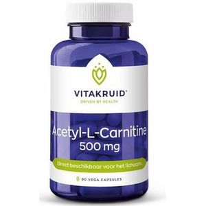 Vitakruid Acetyl-L-Carnitine 500mg 90vc