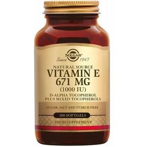 Solgar Vitamin E 671 mg/1000 IU Complex 100