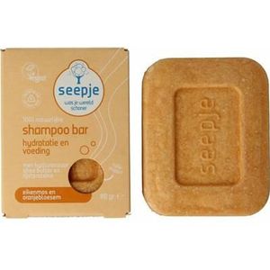 Seepje Shampoo bar eikenmos en oranjebloesem 80g