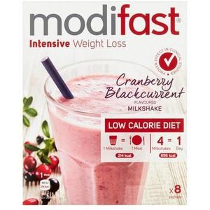 Modifast Intensive milkshake cranberry 440g