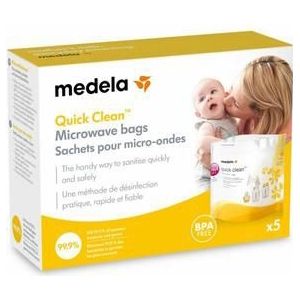 Medela Quick clean magnetronsterilisatiezakken 5st