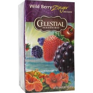 Celestial Season Wild berry zinger herb tea 20st