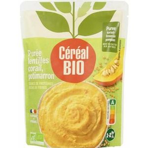 Cereal Bio Puree linzen/pompoen bio 250g
