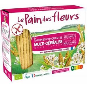 Pain Des Fleurs Meergranen crackers bio 150g