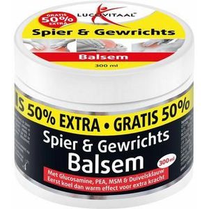 Lucovitaal Spier & gewrichtsbalsem 50% extra 300ml