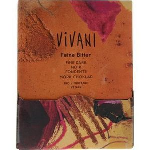 Vivani Chocolade naps puur 5 gram bio 200x5g