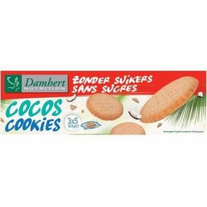 Damhert Cocos cookies zonder suikers 90g