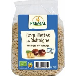 Primeal Hoorntjes met kastanje bio 500g