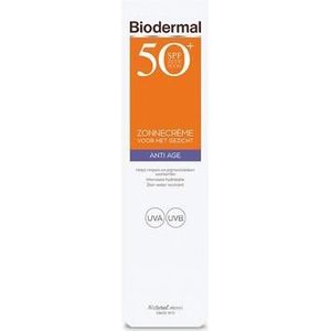 Biodermal Anti age creme gezicht SPF50+ 40ml