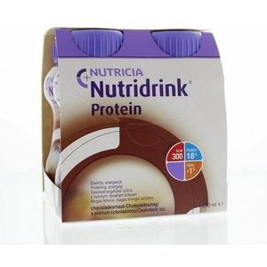 Nutridrink Protein chocolade 200ml 4st