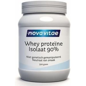 Nova Vitae Whey proteine isolaat 90% 500g