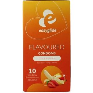 Easyglide Condooms met smaakjes 10st