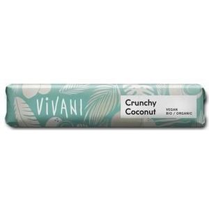 Vivani Chocolate To Go crunchy coconut vegan bio 35g