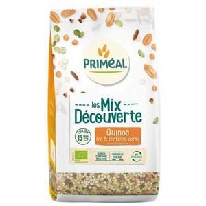 Primeal Mix van quinoa rijst me rode linzen bio 400g
