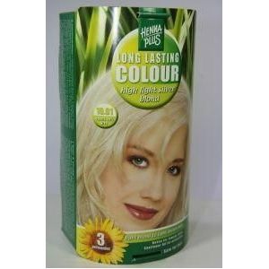 Henna Plus Long lasting colour 10.01 silver blond 100ml