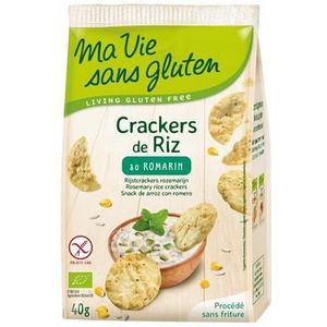 Ma Vie Sans Rijstcrackers rozemarijn glutenvrij bio 40g